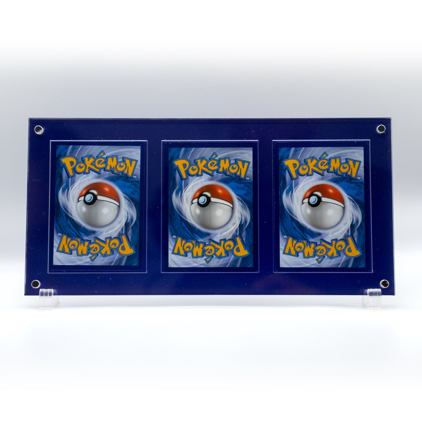3 Card Display - Purple