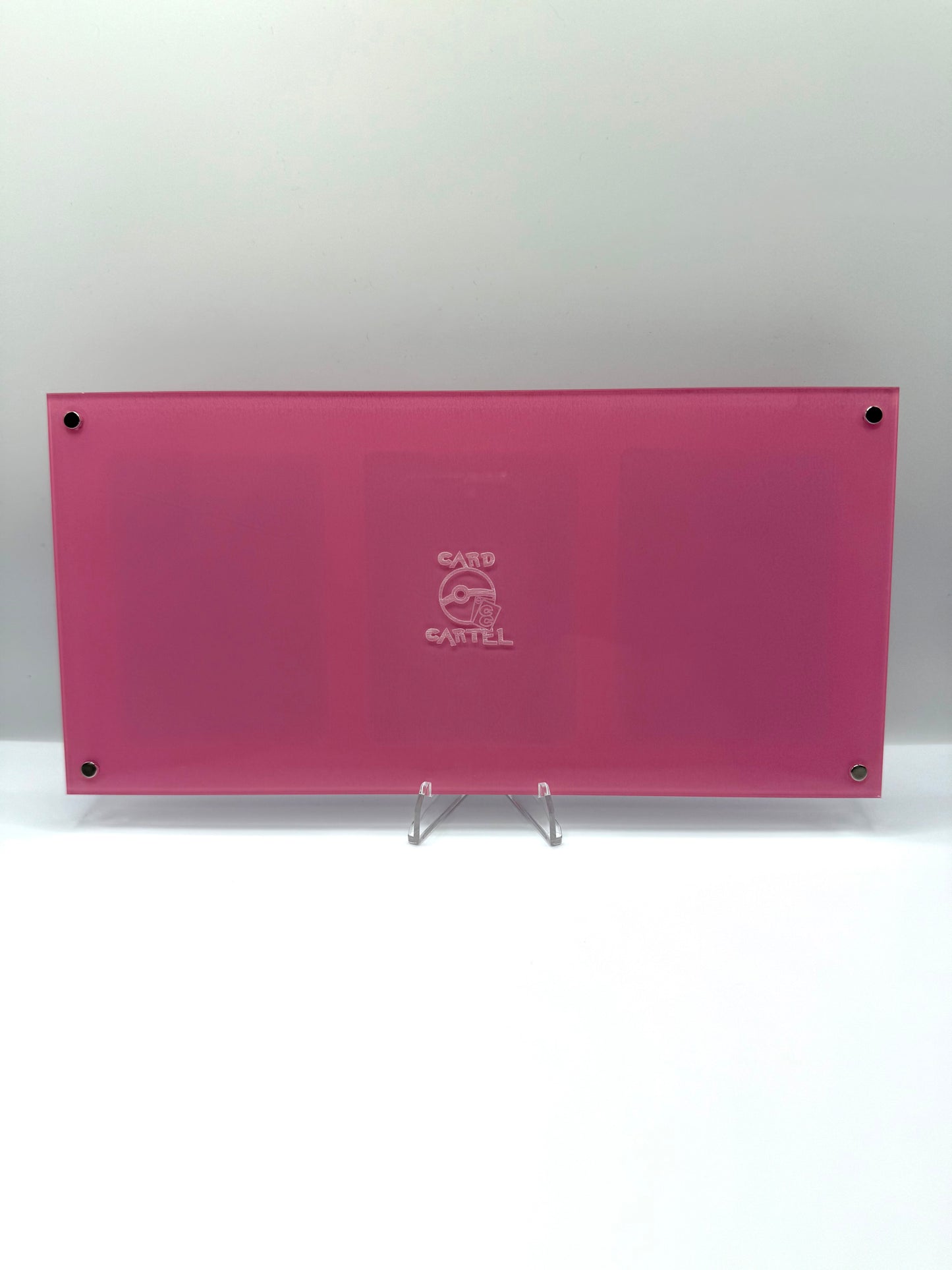3 Card Display Unit - Pink
