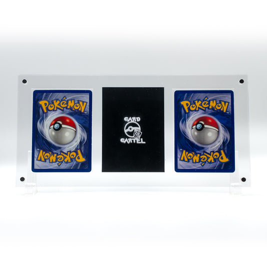 3 Card Display Unit - Clear