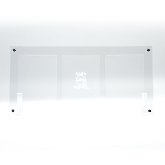 3 Card Display Unit - Clear