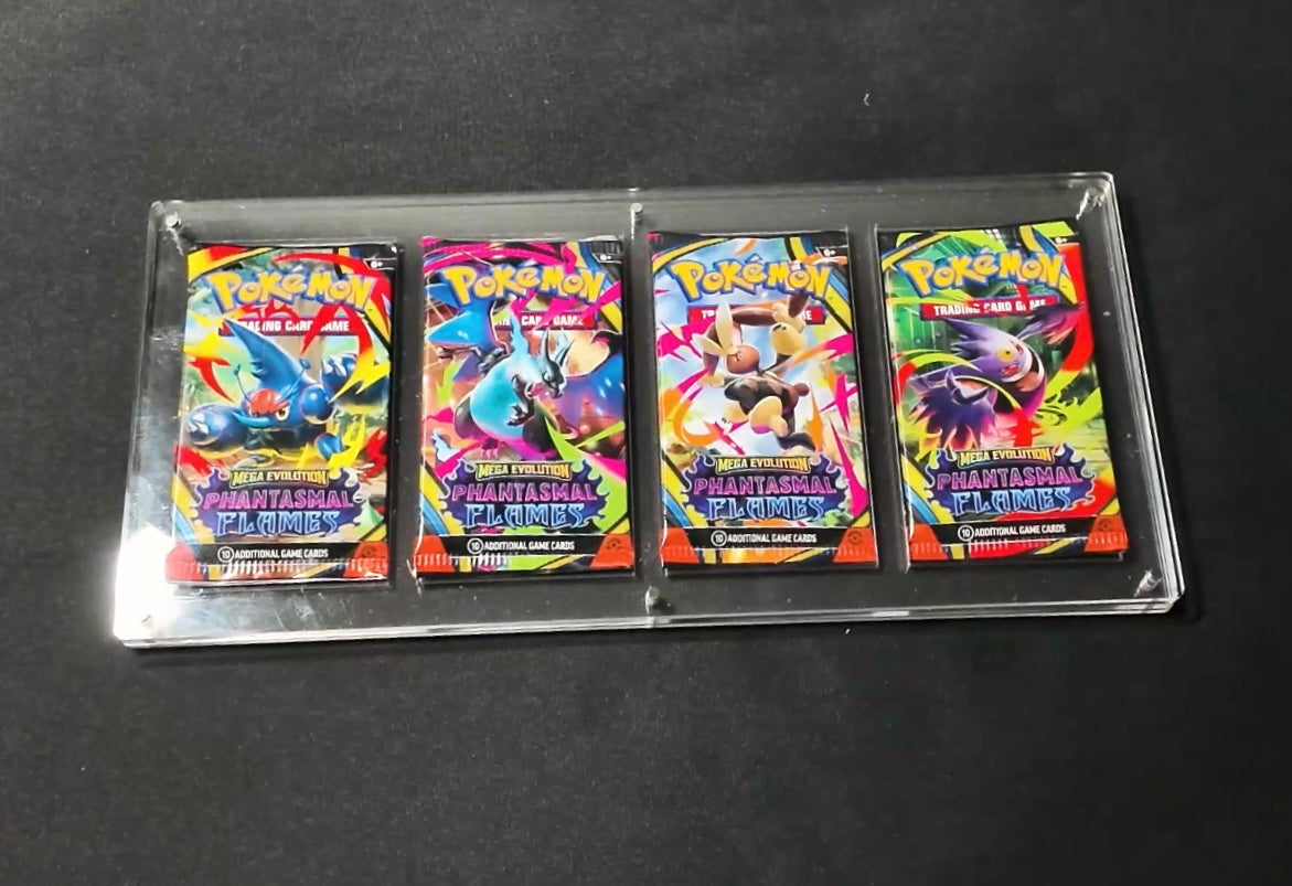 4 Booster Pack Display Unit - Clear