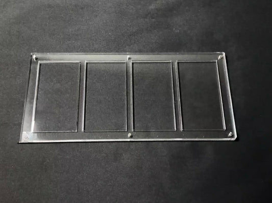 4 Booster Pack Display Unit - Clear