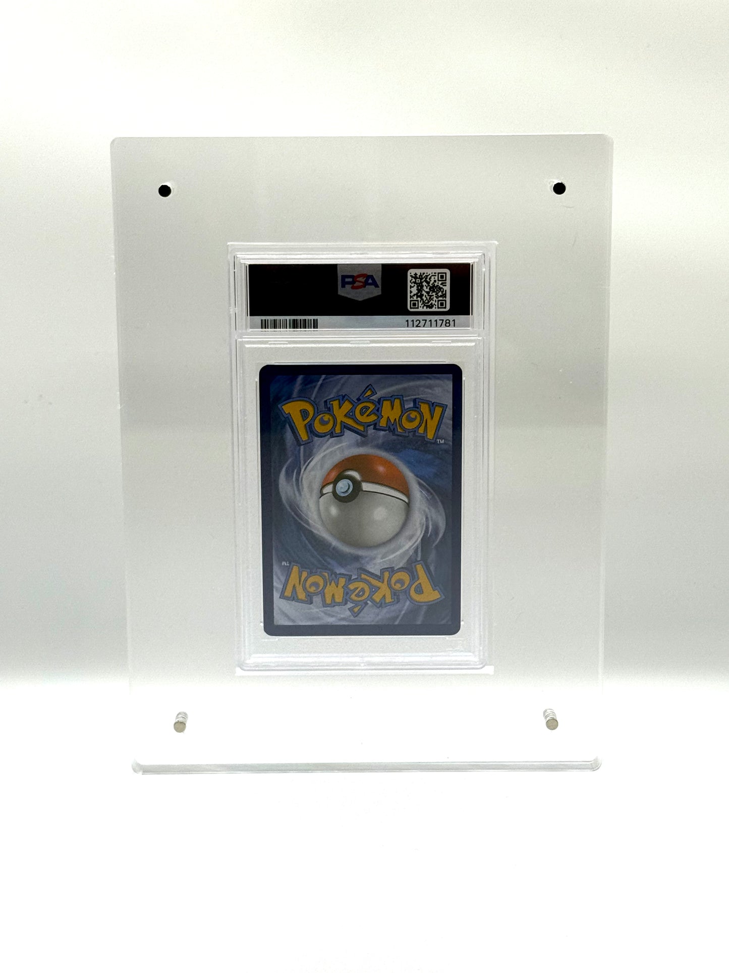 1 Graded Card Display Unit - Clear