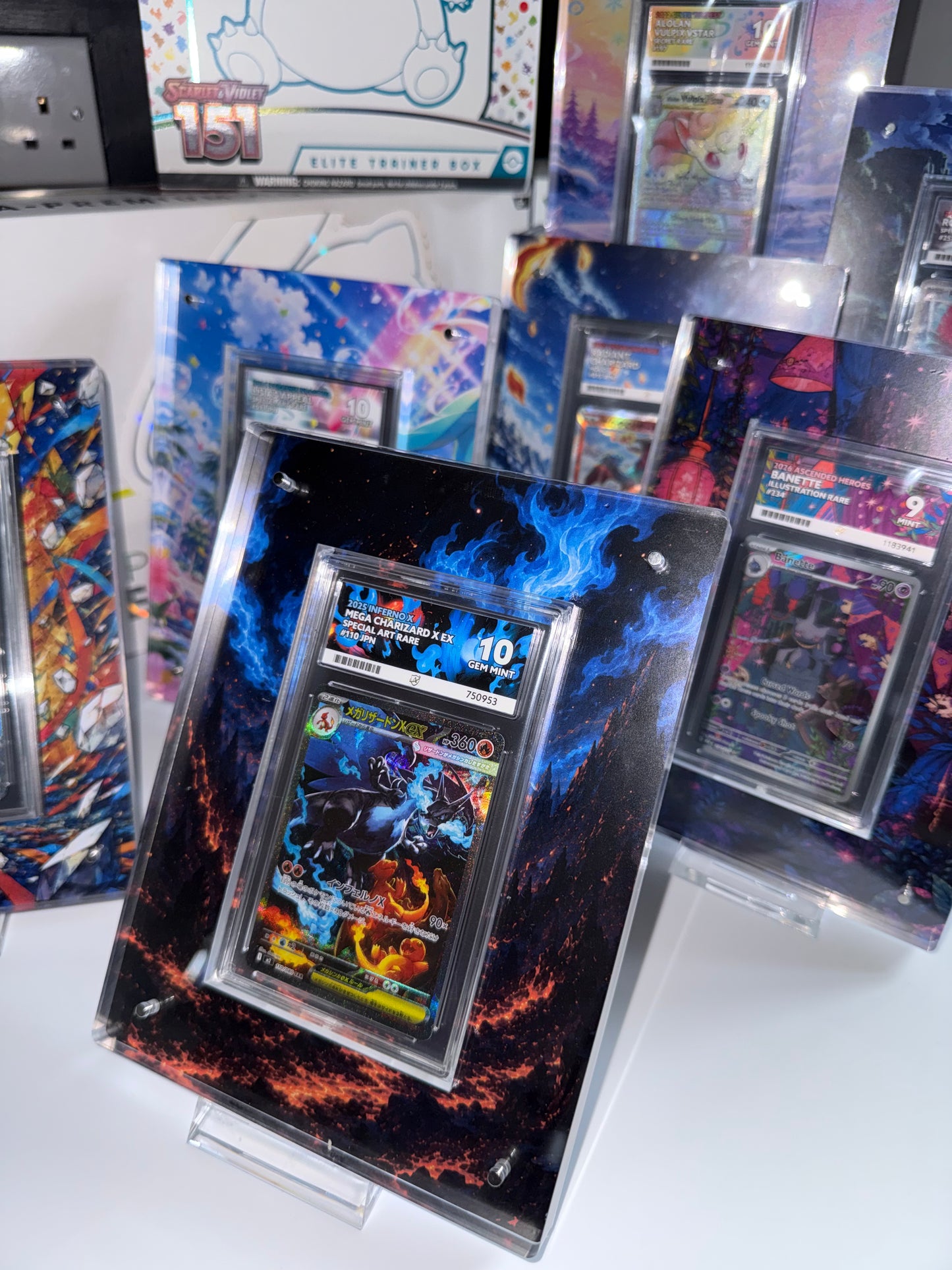 Pre-Order Launch: Extended Artwork Graded Card Display Unit