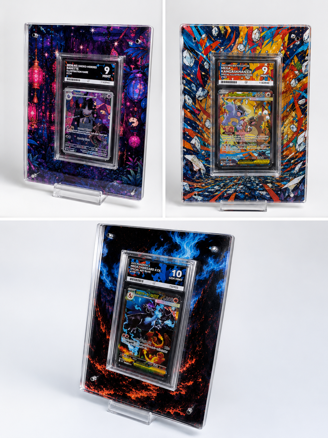 Pre-Order Launch: Extended Artwork Graded Card Display Unit